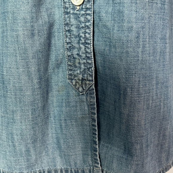 J. Crew Chambray denim button-down shirt M - Picture 3 of 6